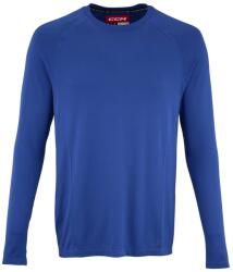 CCM LS Premium Training Tee Royal Kompressziós póló S