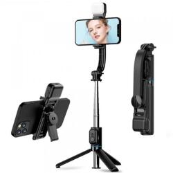 Techsuit Selfie Stick Bluetooth Techsuit C01s, Universal (Negru)