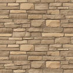 MÉDIA Öntapadós tapéta Vékony téglalap alakú kőfalkrém, 250 x 200 cm (FOTOTAP14449)