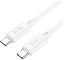 hoco. x88 adatkábel, type-c - type-c, 60w, pd gyorstöltő, 100cm, fehér (X88_TYPEC_W)