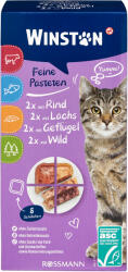 Winston állateledel macskáknak 8x100 g - 800 g
