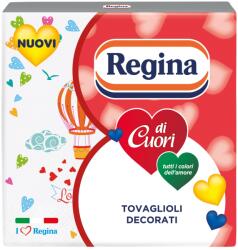 Regina Di Cuori szalvéta 33x33 cm, 3 rétegű - 100 g