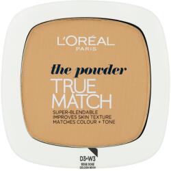 L'Oréal Paris True Match kompakt púder D3/W3 /Golden Beige