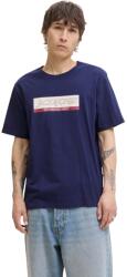 JACK & JONES Póló JACK &JONES Inwood Block Branding Kék L INTL