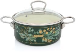 Metalac 2, 75 literes lábas fedővel, Golden Times zománcozott üveg, Metalac, 20 cm (382109)