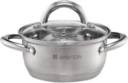 Ambition SOLAR edény fedéllel 1, 9L, Ambition, rozsdamentes acél, ezüst (44468)