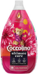 Coccolino Ultimate Care öblítő koncentrátum Fuchsia Passion - 58 mosás 870ml