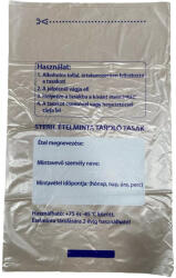 Glossy ételminta tároló tasak 20x36cm 1000db