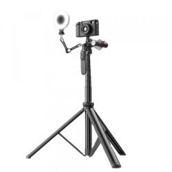 Techsuit Selfie Stick Bluetooth Techsuit C05, Universal (Negru)