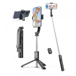 Techsuit Selfie Stick Bluetooth Techsuit C01, Universal (Negru)