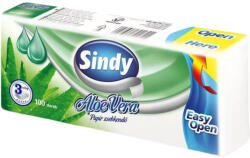 Sindy Aloe Vera papírzsebkendő - 3 rétegű 100db