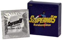  Szuperhős Delay Késleltető óvszer 3db - vitalimax