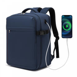 KONO 40×30×20 cm személyes kézipoggyász hátizsák - Navy