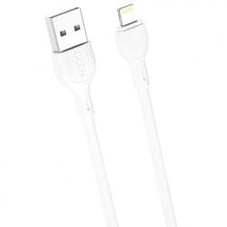 XO Cablu Date/Incarcare XO Design NB200, USB-A - Lightning, 10W, 1m (Alb)