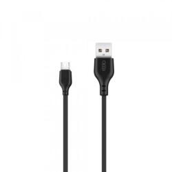 XO Cablu Date/Incarcare XO Design NB103, USB-A - microUSB, 18W, 1m (Negru)
