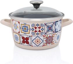 Metalac Divan Dan 2 literes zománcozott üvegedény fedővel, Metalac, 16 cm (373009)