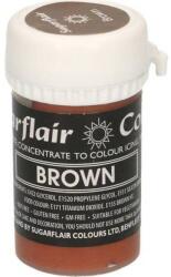 Sugarflair Colours Pastell gyöngyház gél szín Sugarflair (25 g) Brown 3040 torta díszítéséhez - Sugarflair (DR-3040)