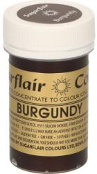 Sugarflair Colours Gél lakk burgundi, 25 g - Sugarflair (A127)