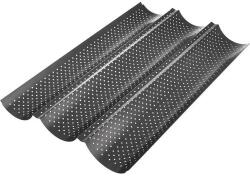 ORION Bagetaformázó tészta- vagy sütőforma 38×24, 5 cm - Orion (OR-120038)