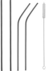 Orion Üdítőszívó szívószál 4 db kefével - Orion (OR-151435)