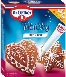 Dr. Oetker Csomagolható díszcsövek fehér 4 darab 76 g - Dr. Oetker (164010583)
