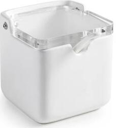 Ibili Fehér kerámiatartó sóhoz kanállal, műanyagfedéllel - Ibili (714860)