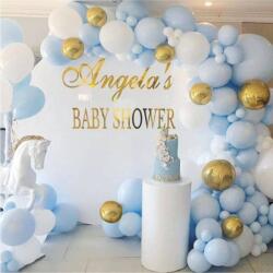 Cakesicq Lufi girland kék-fehér 128 darab - Cakesicq (ilcQQ.083)