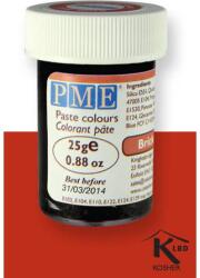 PME zselés ételfesték - téglavörös, 25 g - PME (PC1059)