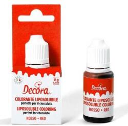 Decora Barva do tuků 15 g piros - Decora (9600082)
