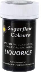 Sugarflair Colours Zselés ételfesték Sugarflair (25 g) New Liquorice 855 - tortabevonó fondant - Sugarflair (DR-855)