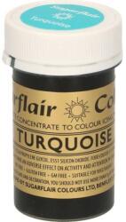 Sugarflair Colours Gél szín türkiz 25 g - Sugarflair (A129)