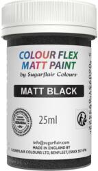 Sugarflair Colours Gélfesték matt fekete 25 g - Sugarflair (T7715)