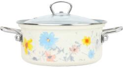 BELIS BELIS Enyvített zománcos serpenyő fedéllel MEADOW 20 cm/2, 6 l - Belis (BL-42520-095DCDN5)