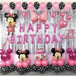 Cakesicq Minnie rózsaszín léggömbös girland 70 darab - Cakesicq (ilcSRQQ.12)