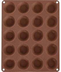 ORION szilikon sütőforma mini muffinokhoz, barna (20 darabhoz) - Orion (OR-151763)