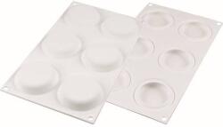 Silikomart Szilikon forma Chablon, kerek, 6×50 ml - Silikomart (36.243.87.0065)