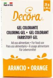 Decora Zselés szín, narancssárga, 28 g - Decora (9600813)