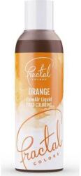  Airbrush festék folyékony Fractal - Narancs (100 ml) - dortis (DR-6101)
