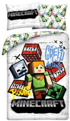 Halantex Minecraft ágyneműhuzat szett - Boom (MNC-743BL) (MNC-743BL)