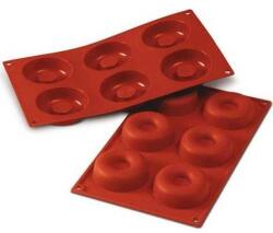 Silikomart Szilikon donut forma 372 ml, 6 db-hoz - Silikomart (20.012.00.0065)