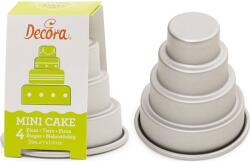 Decora Mini torta formája kör alakú, 7x8 cm - Decora (0062973)