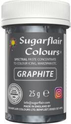 Sugarflair Colours Gélfesték grafit szín, 25 g - Sugarflair (A146)