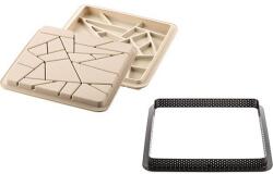 Silikomart Szilikon sütőforma 3D KIT TARTE LIBERTY 180 mm × 180 mm × 19 mm - Silikomart (20.398.13.0065)