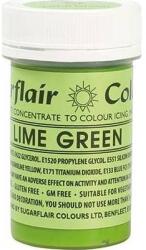 Sugarflair Colours Gélfesték Sugarflair (25 g) Lime Green A141 tortabevonó fondant - Sugarflair (DR-A141)