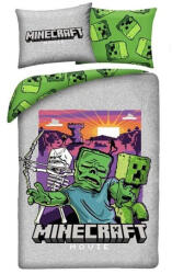 Halantex Minecraft Movie ágyneműhuzat szett - Zombie (MNM-016BL) (MNM-016BL)