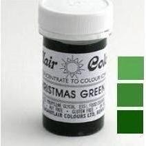 Sugarflair Colours Gel szín Sugarflair (25 g) Christmas Green 1324 tortabevonó fondant - Sugarflair (DR-1324)
