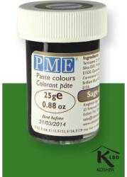 PME gél szín - szürkészöld, 25 g - PME (PC1058)