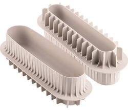 Silikomart Szilikon sütőforma desszertekhez Inserto Buche 22 × 5 × 4 cm, 590 ml - Silikomart (20.404.13.0065)