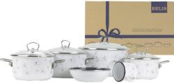 BELIS BELIS Sada smaltovaného nádobí PREMIUM fehér 6-részes - Belis (BL-19647-041DPIN3)