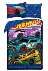 Halantex Hot Wheels ágyneműhuzat szett - Race Team (HTW-112BL) (HTW-112BL)